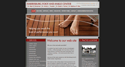 Desktop Screenshot of harrisburgfootandankle.com